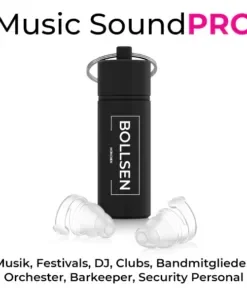 BOLLSEN Gehörschutz Music SoundPRO - Music, Festivals, DJ, Clubs, Bandmitglieder, Orchester, Barkeeper, Security Personal